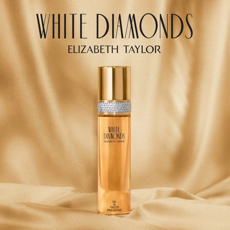 معرفی و بررسی 7 عطر عالی زنانه با قیمت زیر 100 دلار - Elizabeth Taylor White Diamonds