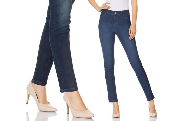 معرفی انواع مختلف و جزئیات شلوار جین و لی زنانه - شلوار جین متناسب (SLIM FIT)