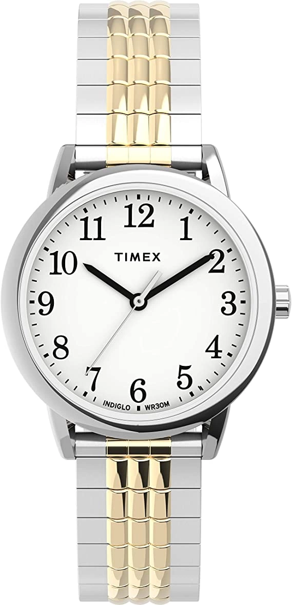 معرفی ۹ ساعت شیک زنانه با قیمت پایین تر از ۵۰۰ دلار - ساعت زنانه Timex Women’s Easy Reader